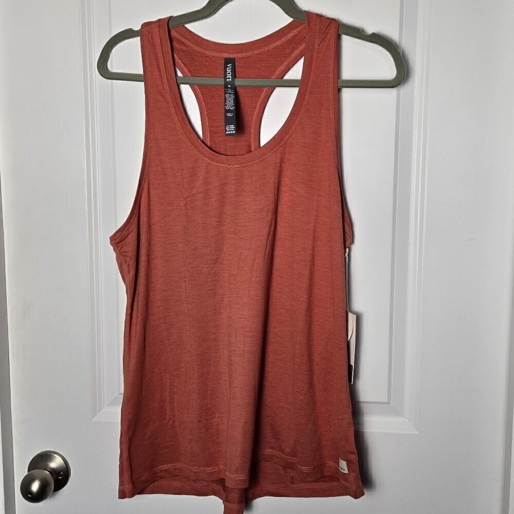 NWT Vuori Lux Performance Tank - XL Lychee Heather - Picture 3 of 7
